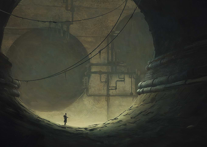 WWI in a tunnel