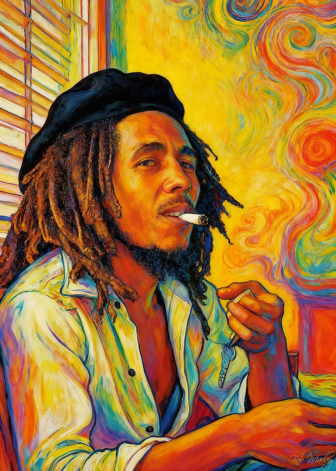 Bob Marley Portrait