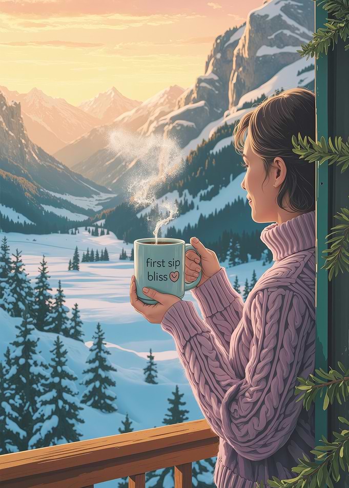 Winter Morning Coffee Bliss