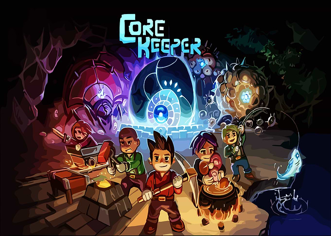 Core Keeper Game Illustration