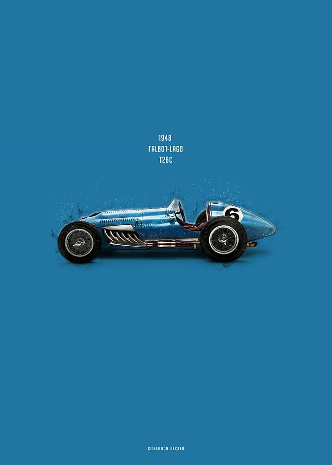 1948 Talbot-Lago T26C Race Car