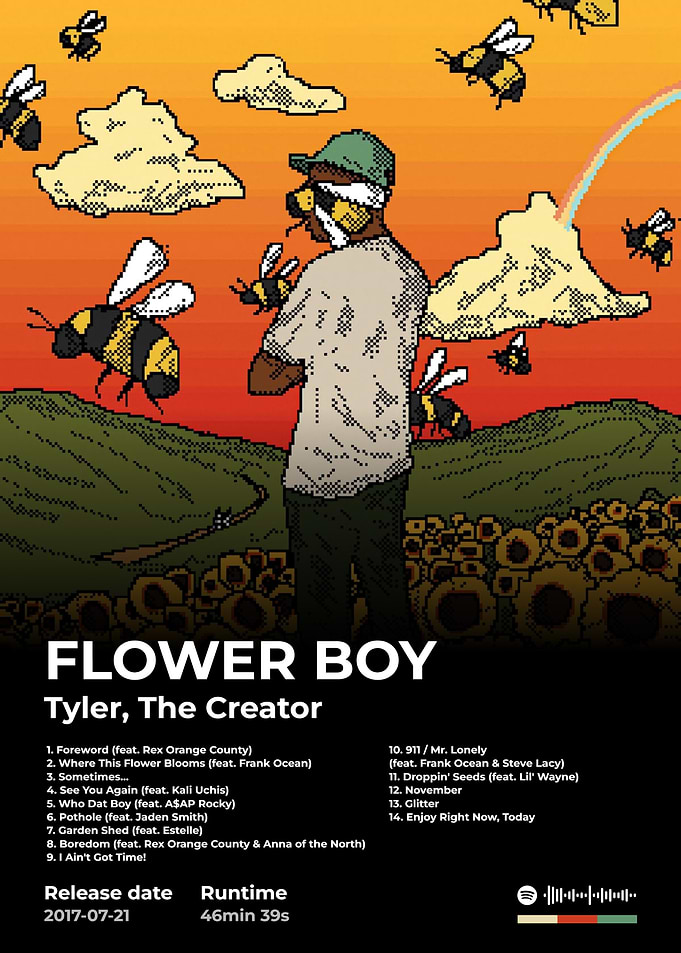 Flower Boy Album Cover Art