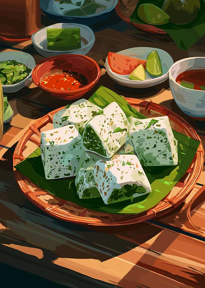 Vietnamese Food Still Life