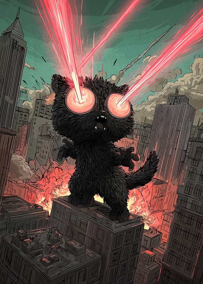 Kaiju Cat Rampage