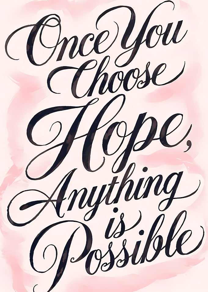 Inspirational Quote: Choose Hope