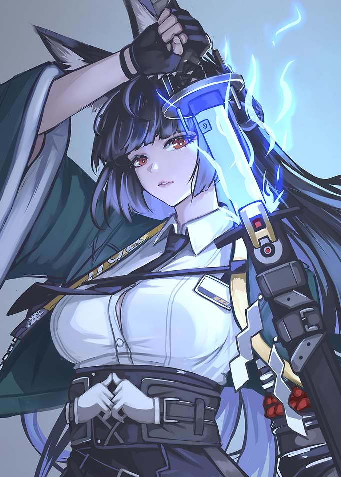 Girl with Sword