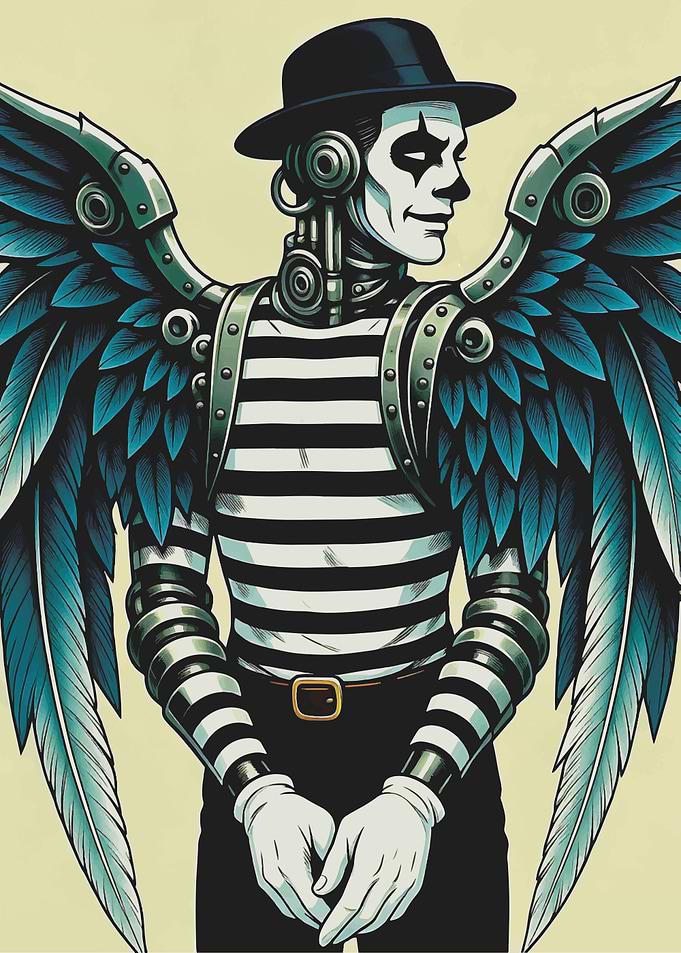 a modern clown