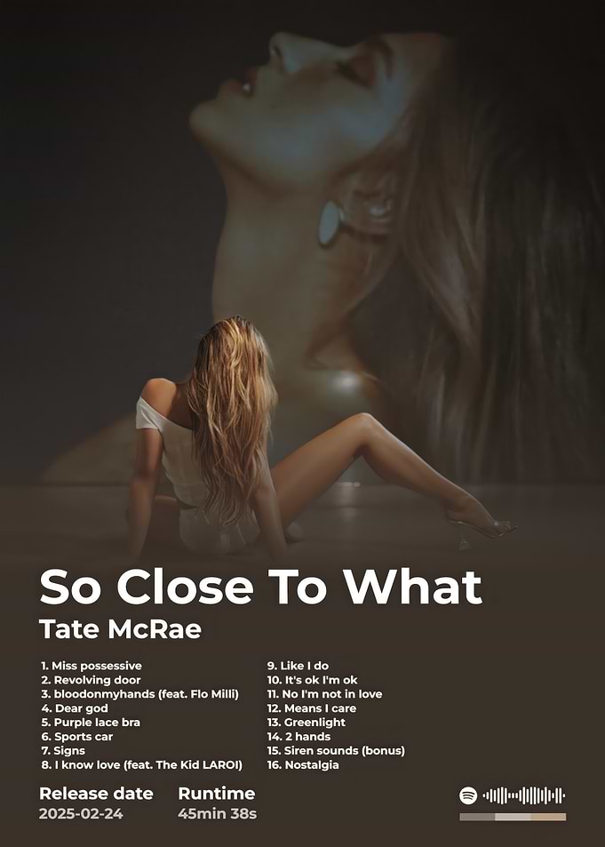 Tate McRae - So Close To What