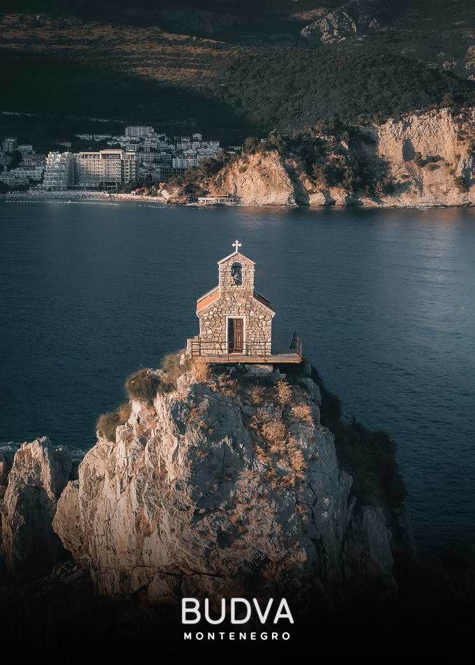 Budva, Montenegro: Island Church