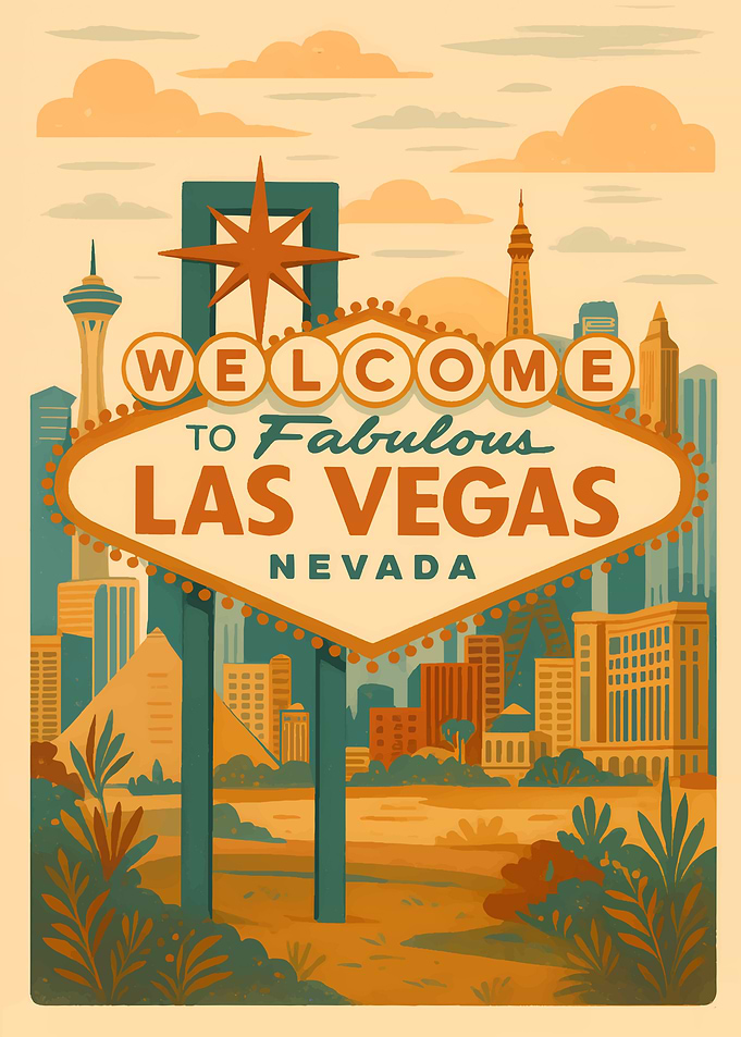 Welcome to Las Vegas Nevada Poster
