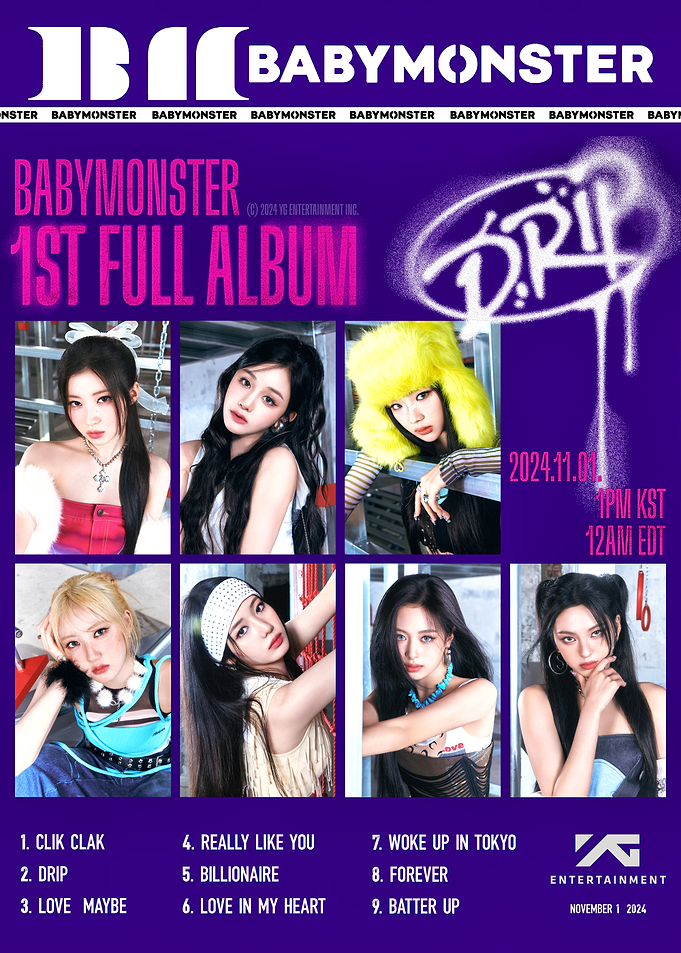 BABYMONSTER 1st Full Album Poster