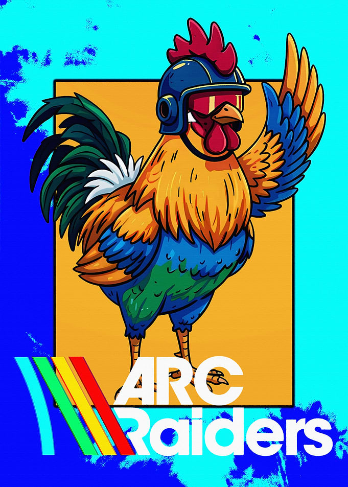 Arc Raiders Rooster Mascot