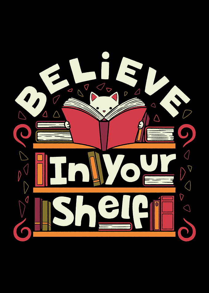 Believe In Your Shelf Cat