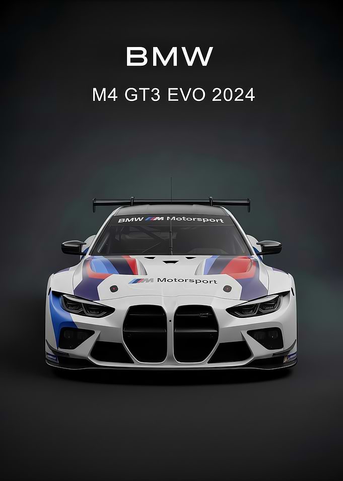 BMW M4 GT3 EVO poster