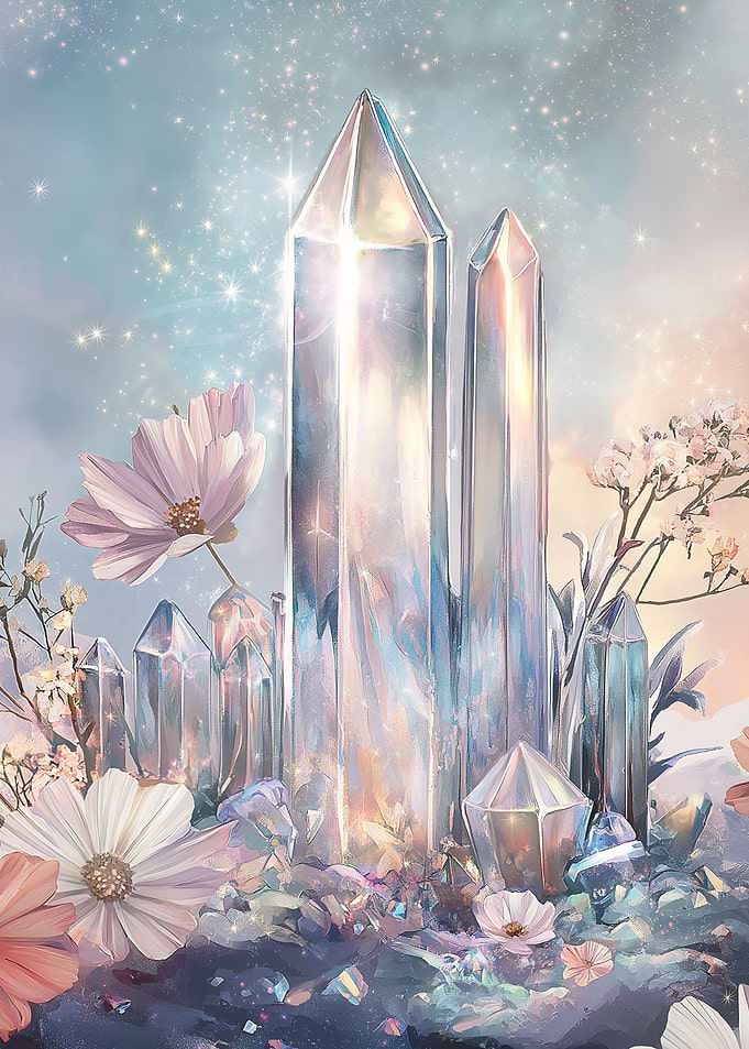 Crystals and Flowers