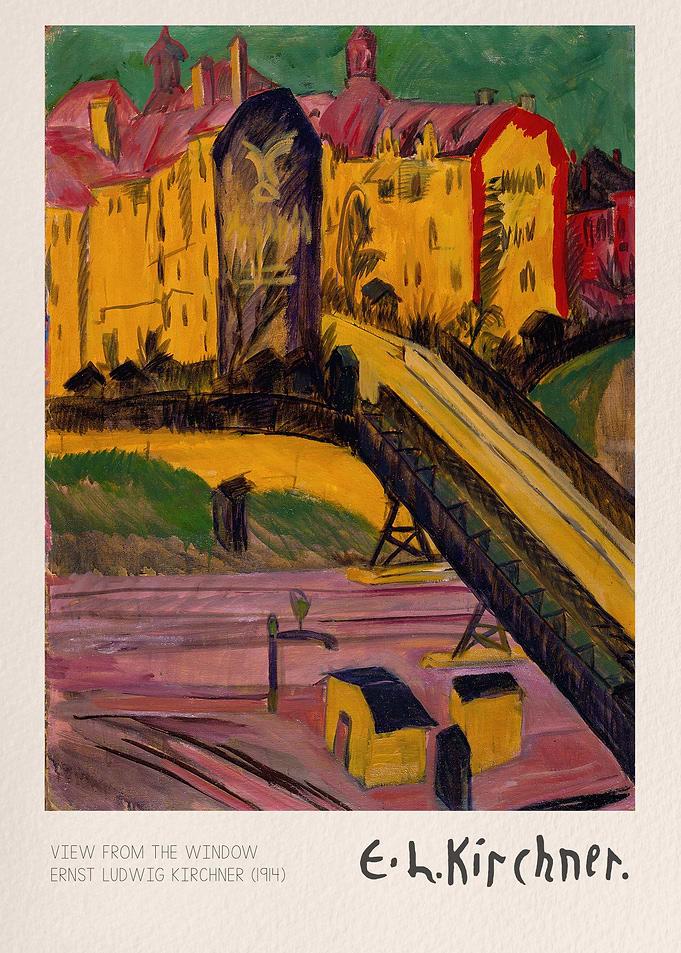 View from the Window by Kirchner