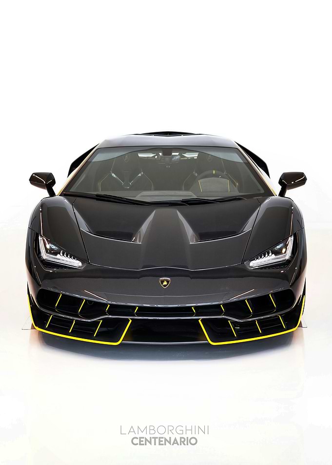 Lamborghini Centenario Poster