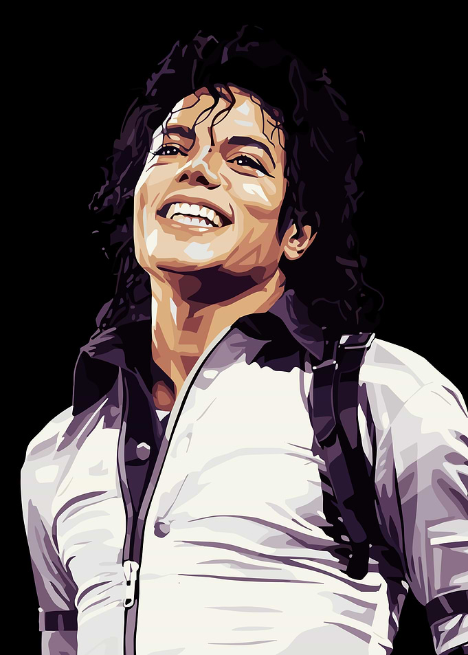 Michael Jackson Portrait Art