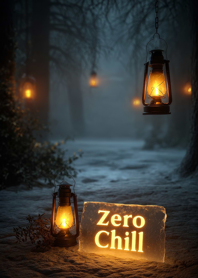 Zero Chill Winter Lantern Scene