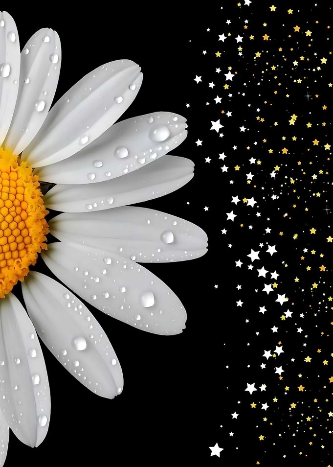 Daisy with Stars