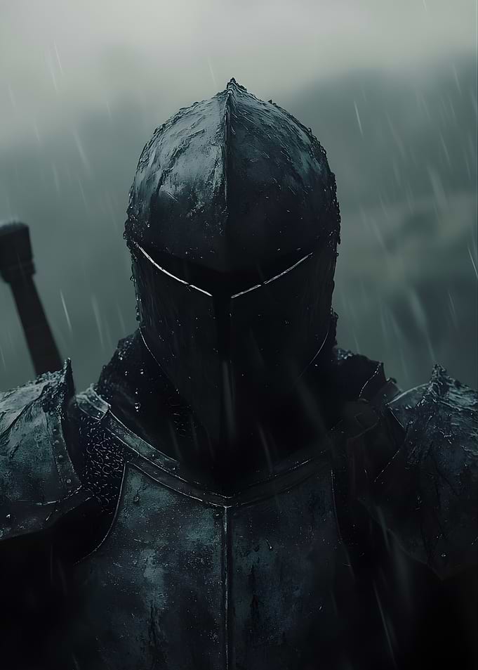 Dark Knight in Rain