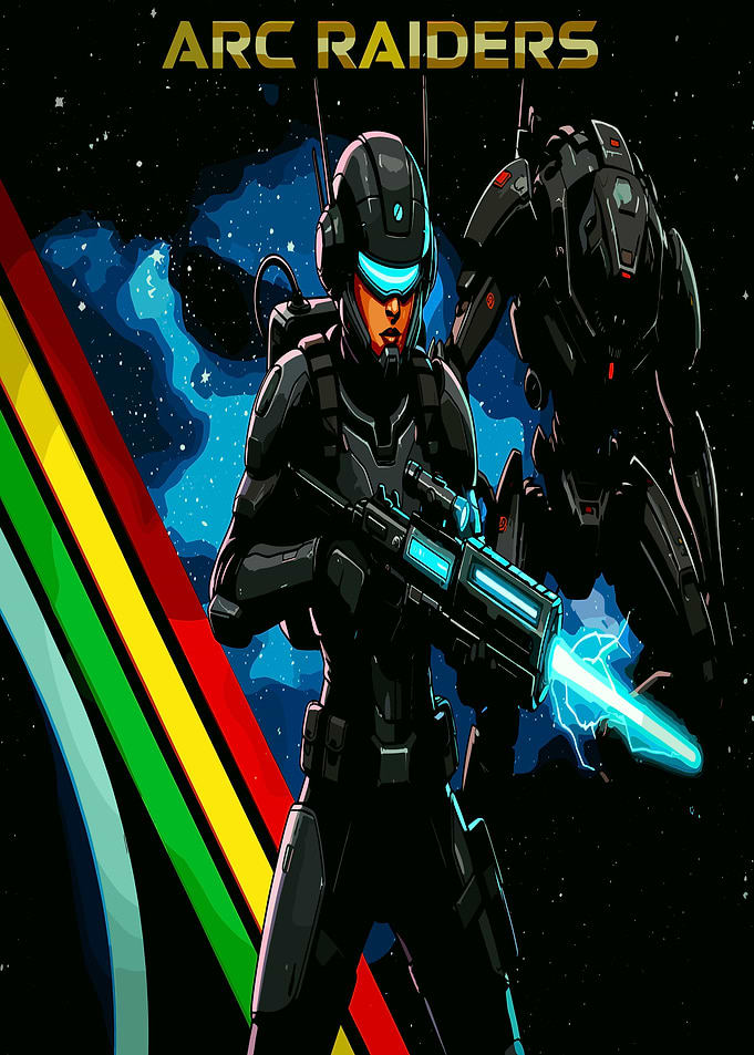 Arc Raiders Sci-Fi Illustration