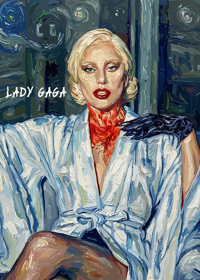 Lady Gaga Painting