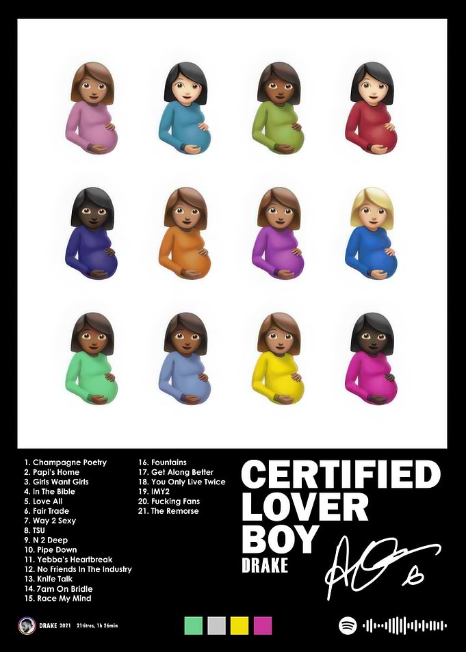Certified Lover Boy Album Cover