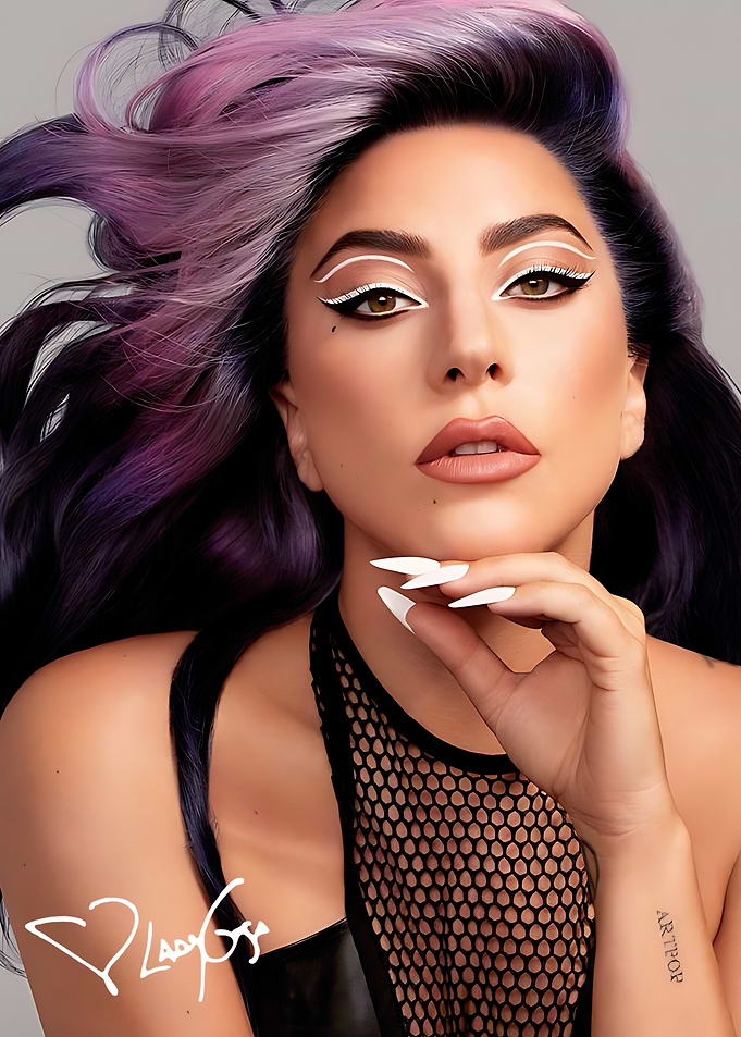Lady Gaga Portrait
