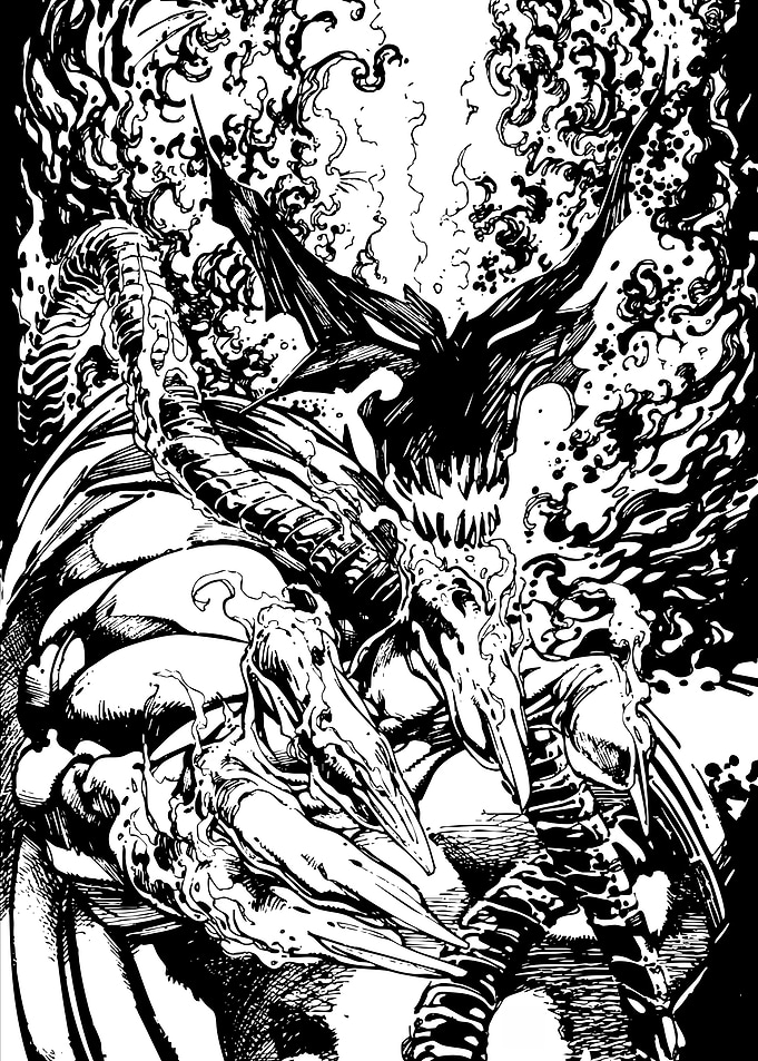 Monochrome Demon Wild Storm