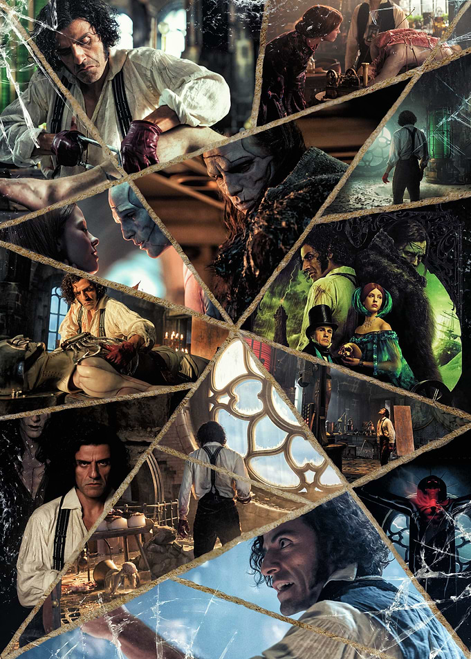 Frankenstein Collage