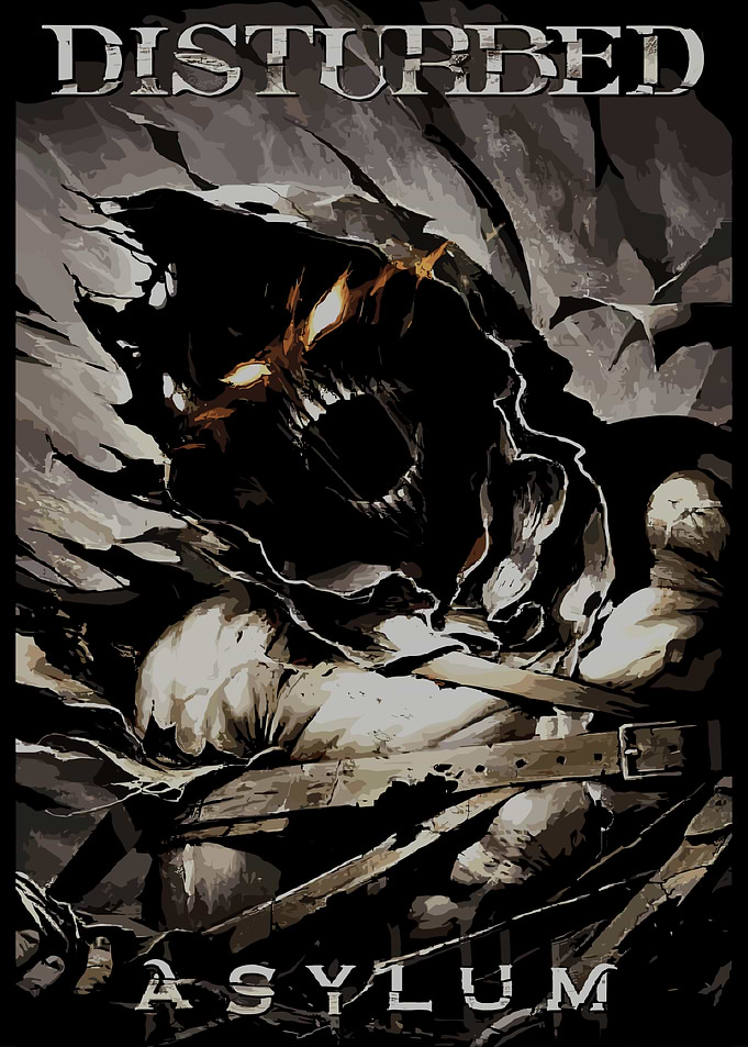 Disturbed Asylum Album Cover Art