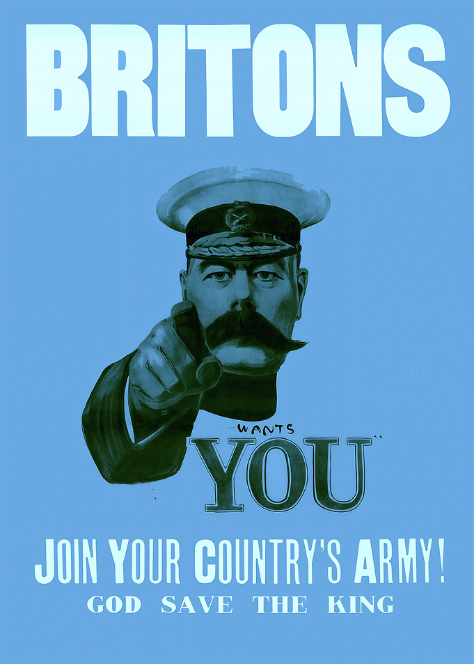 Britons Wants You - Recruitment Poster