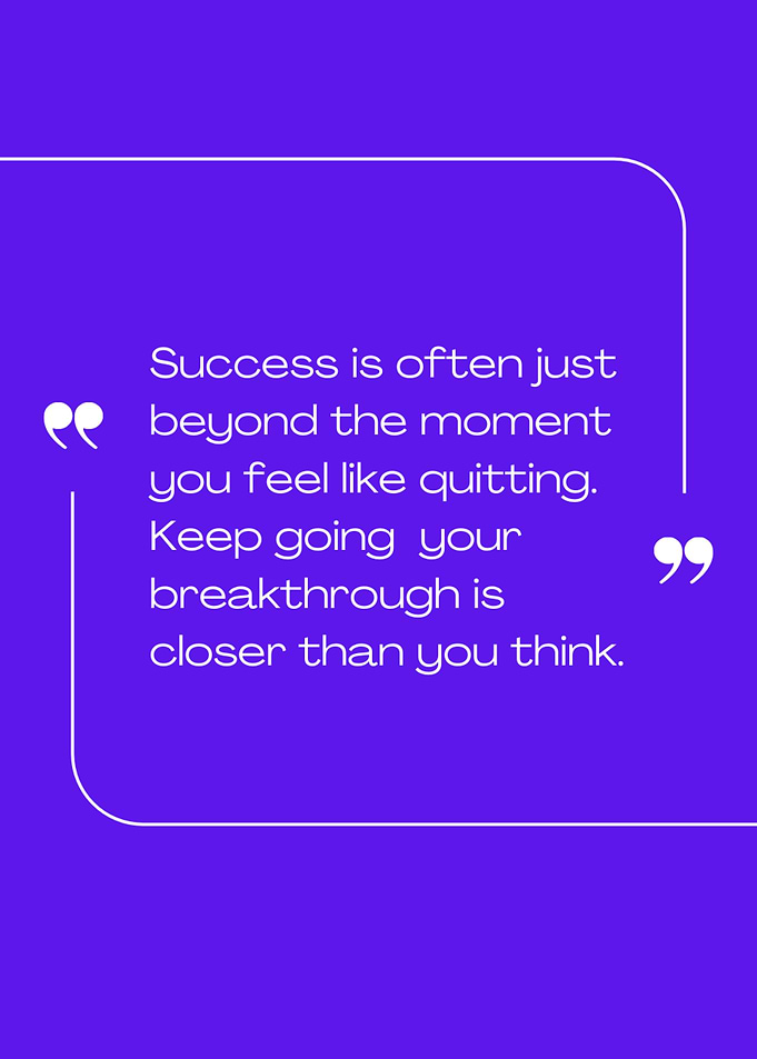 Inspirational Quote on Success