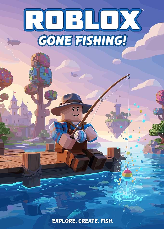 Roblox Gone Fishing Poster