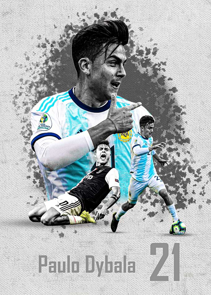 Paulo Dybala Collage