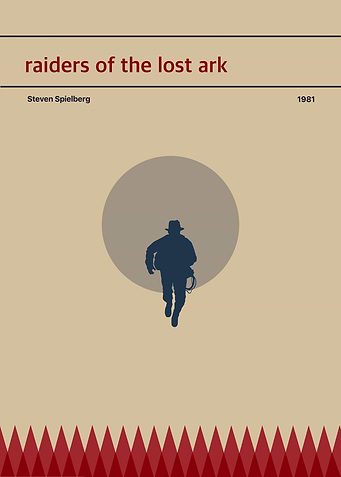 Raiders of the Lost Ark Minimalist Poster