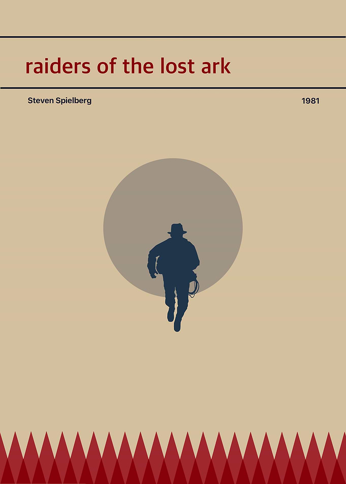 Raiders of the Lost Ark Minimalist Poster