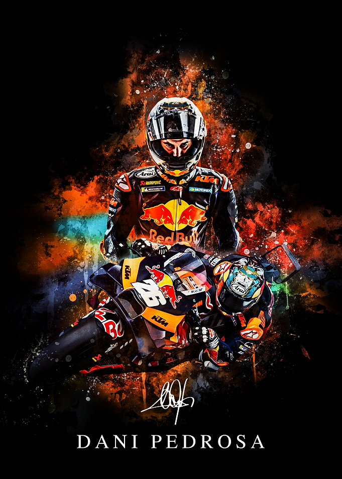 Dani Pedrosa Motorcycle Racing