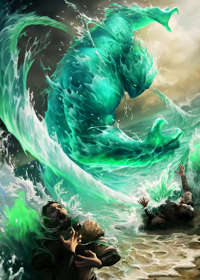 Water Elemental Attack