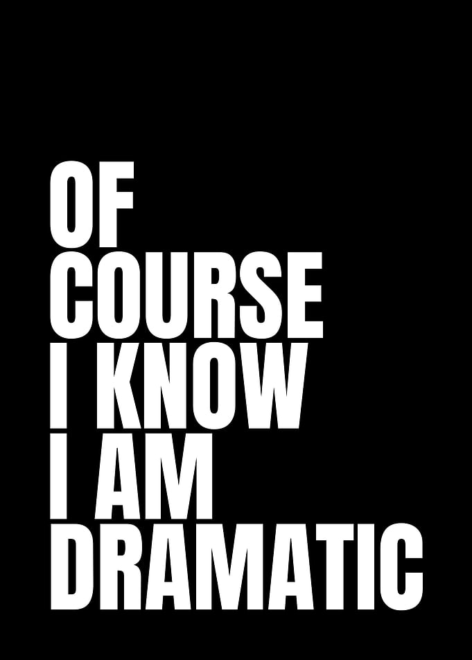 Dramatic Statement