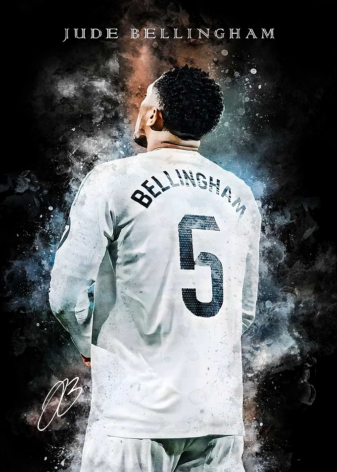 Jude Bellingham Portrait