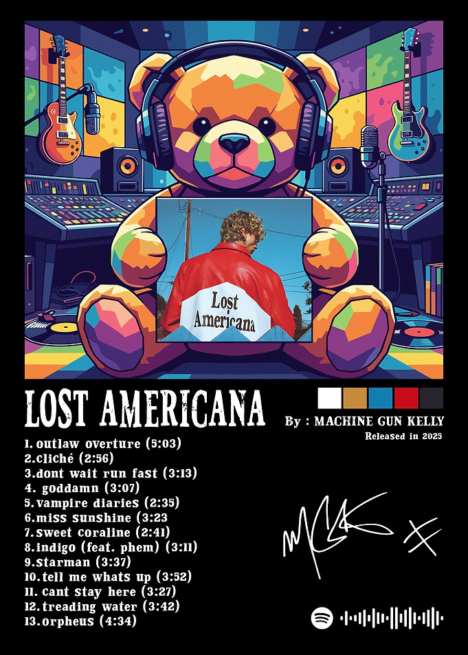Lost Americana Album Cover Art
