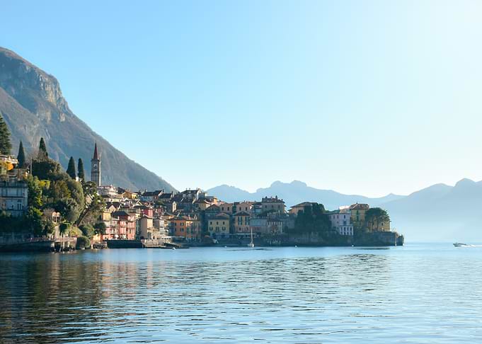 Picturesque Varenna, Italy on Lake Como