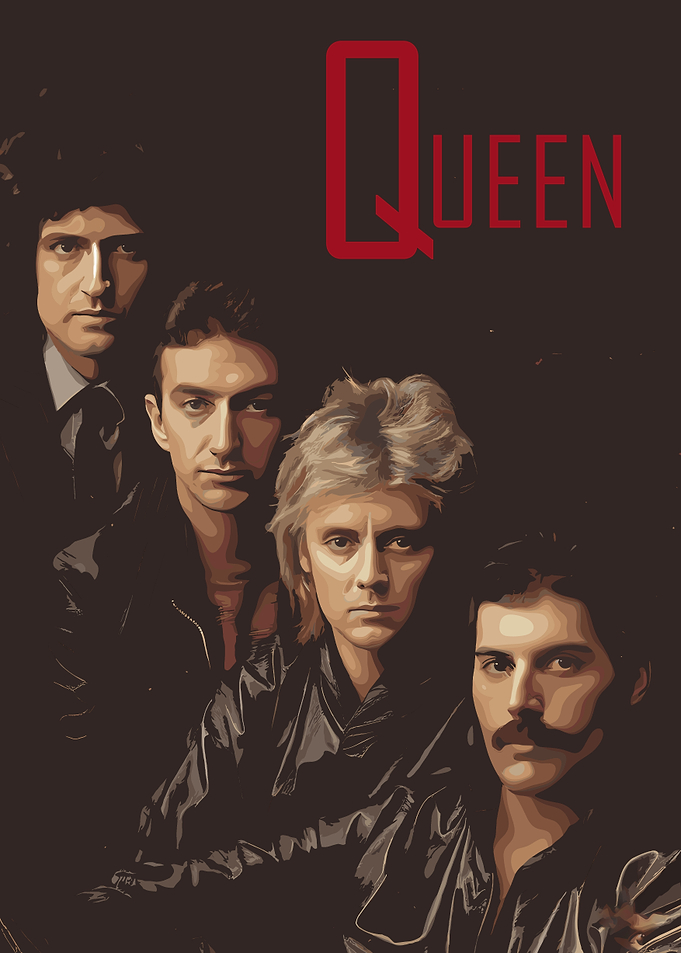Queen Band Portrait