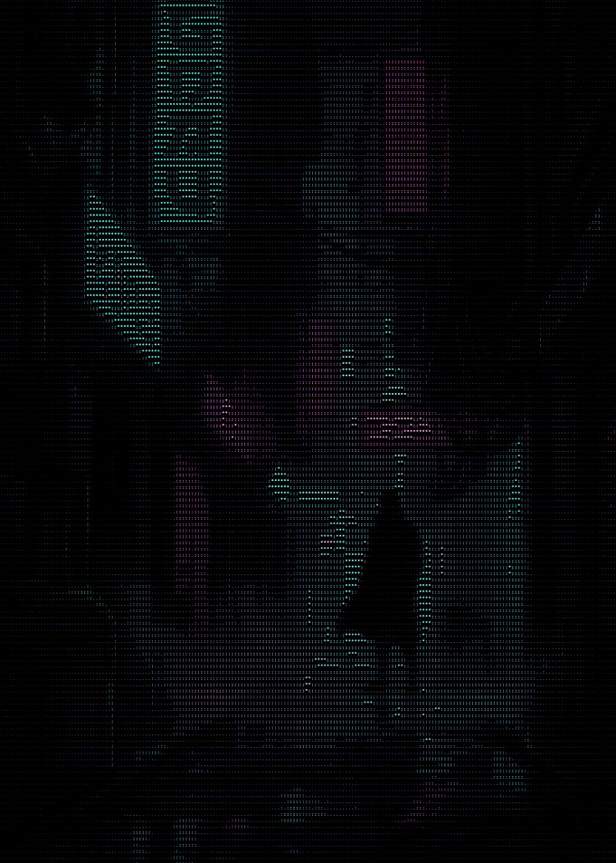 Cyberpunk Cityscape Silhouette