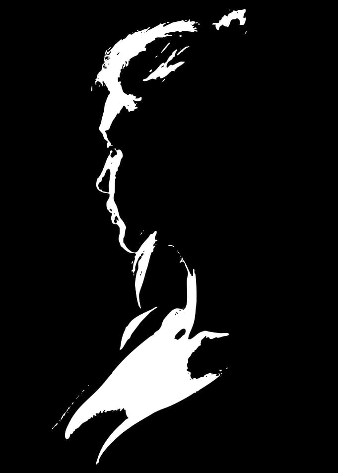 Monochrome Portrait Silhouette