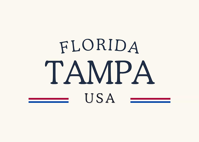Florida Tampa USA Classic Cream