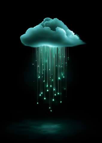 Glowing Cloud Rain