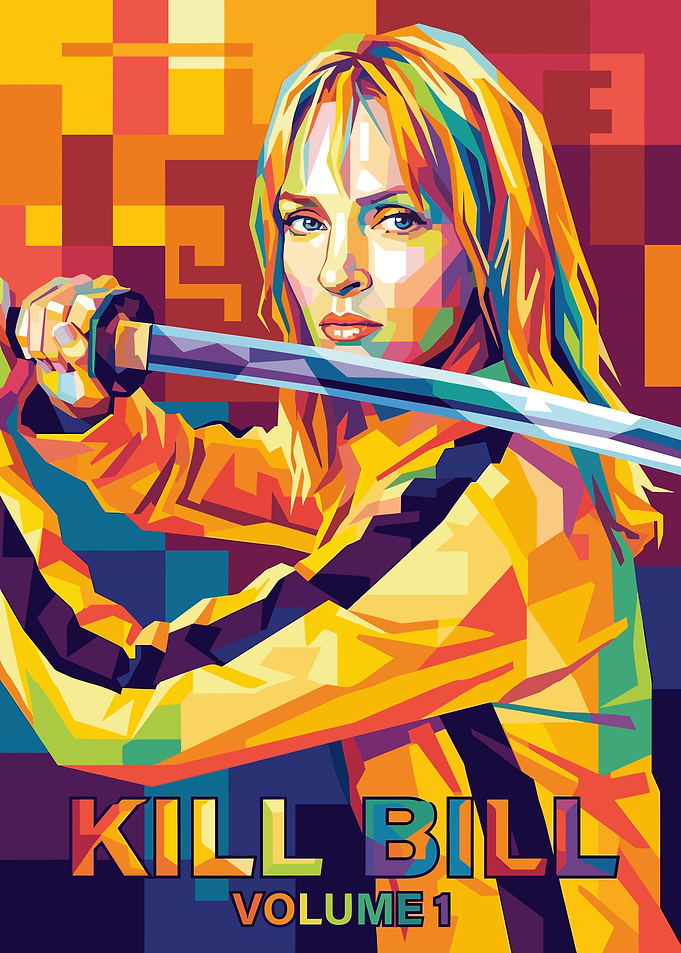 Kill Bill Volume 1 Pop Art